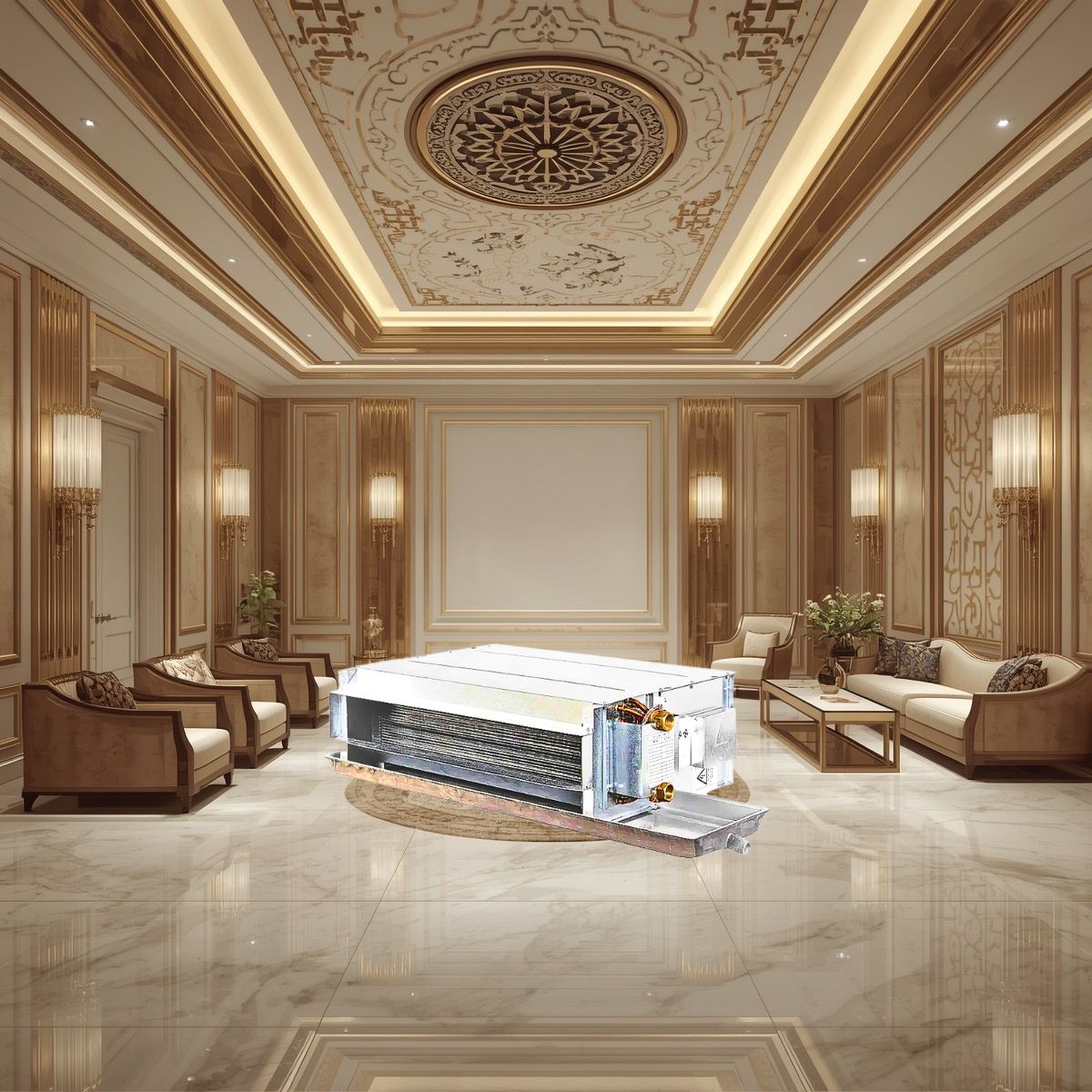 راهکارهای زانکو برای بهینهسازی مصرف انرژی با فنکویل سقفی توکار