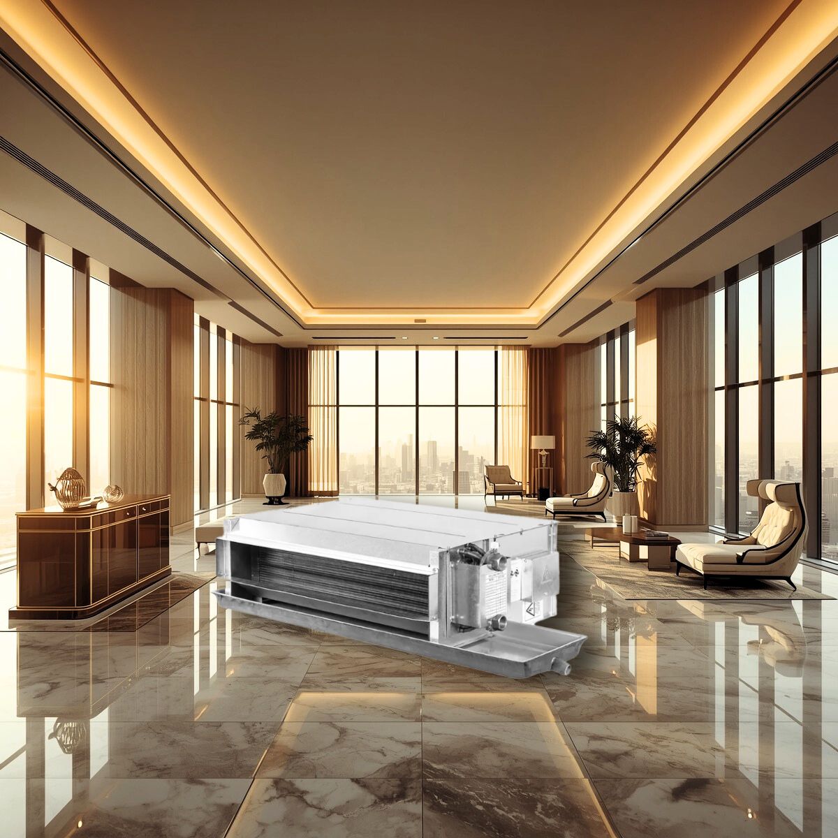 بررسی کیفیت ساخت فنکویل سقفی توکار زانکو در مقایسه با استانداردهای جهانی