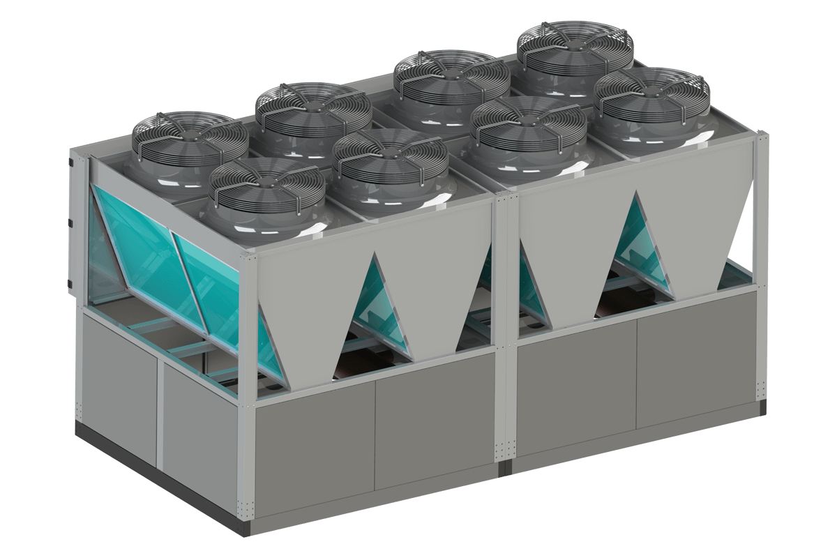 چیلر مدل Heavy-Screw-R22