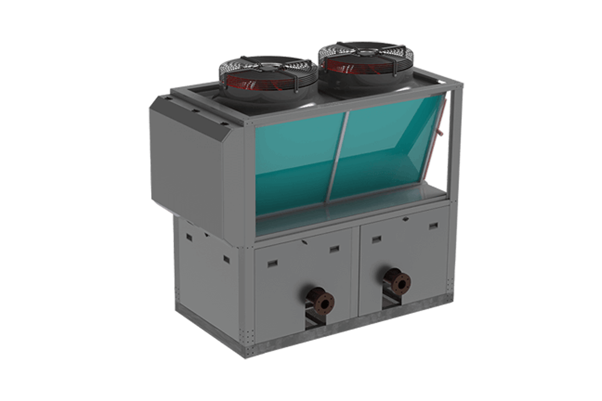 چیلر مدل Heavy-Semi-Hermetic-R22